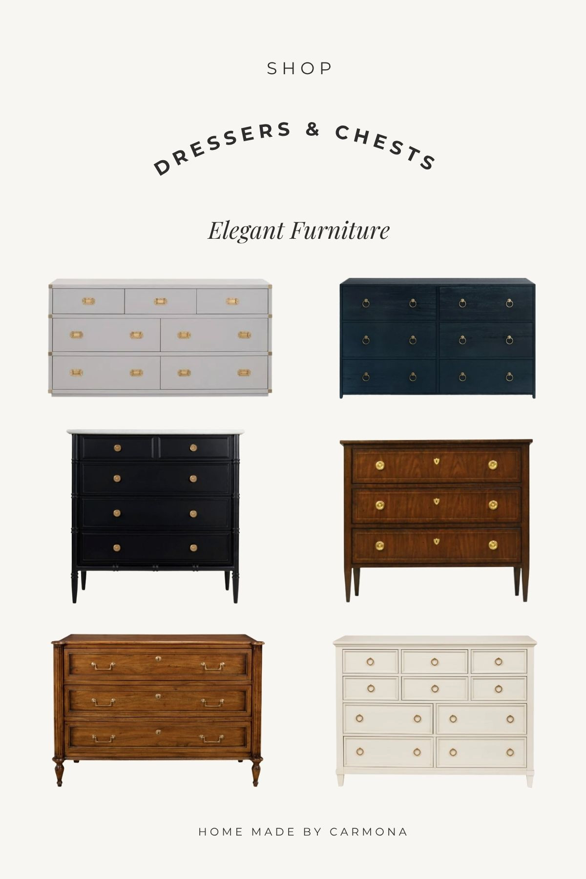 Classic traditional dressers & chests 

 #LTKHome