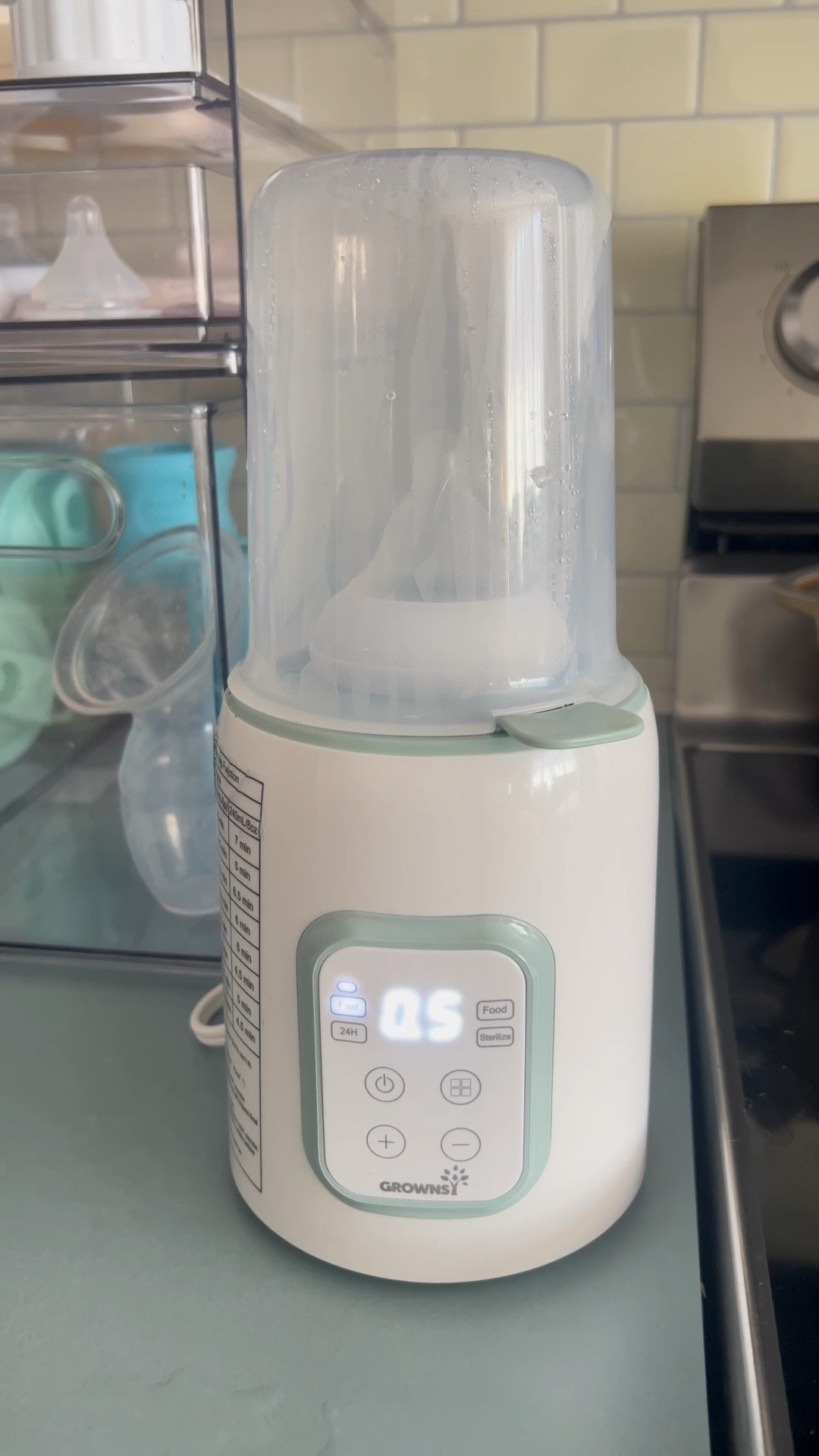 Baby bottle warmer. Philip avent glass bottles, milk warmer , baby fast milk warmer, milk warmer for formula or breast milk. 

#LTKHome #LTKBaby #LTKFamily