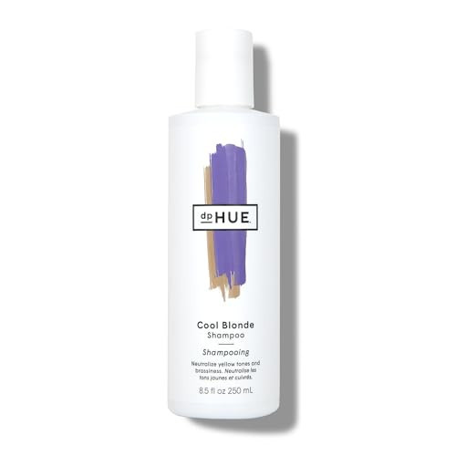 dpHUE Cool Blonde Shampoo - 8.5 oz - Purple Pigments Neutralize Unwanted Yellow, Brassy Hair Tones - Color Safe - Paraben, SLS & SLES Sulfate Free - Leaping Bunny Certified | Amazon (US)