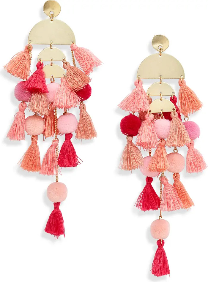 Stella + Ruby Calypso Tassel Drop Earrings | Nordstrom | Nordstrom
