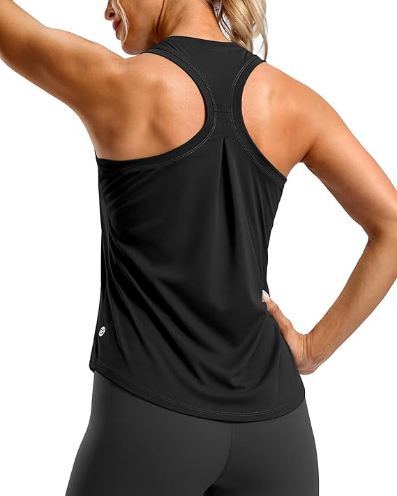G Gradual Women's Workout Tank Tops Racerback Athletic Yoga Tops Loose Fit Sleeveless Running Gym... | Amazon (US)