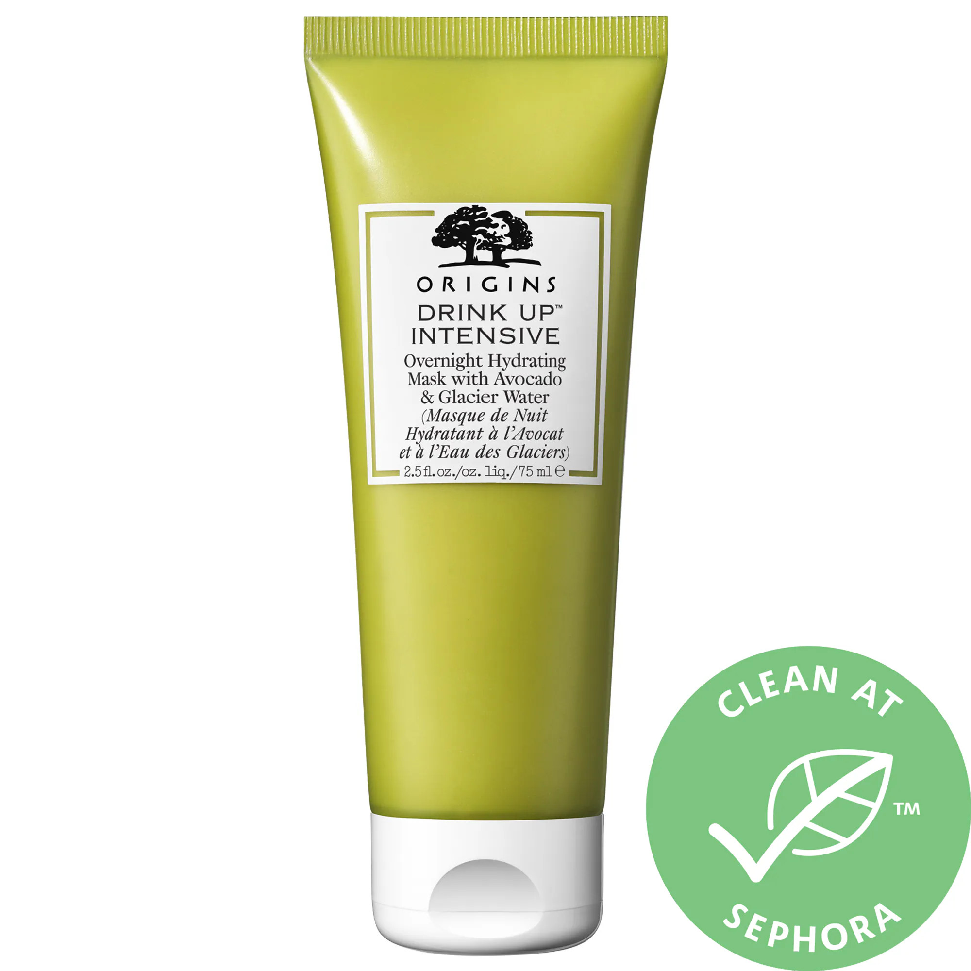 Origins Drink Up™ Intensive Overnight Hydrating Mask with Avocado & Swiss Glacier Water 2.5 oz/ 75 m | Sephora (US)