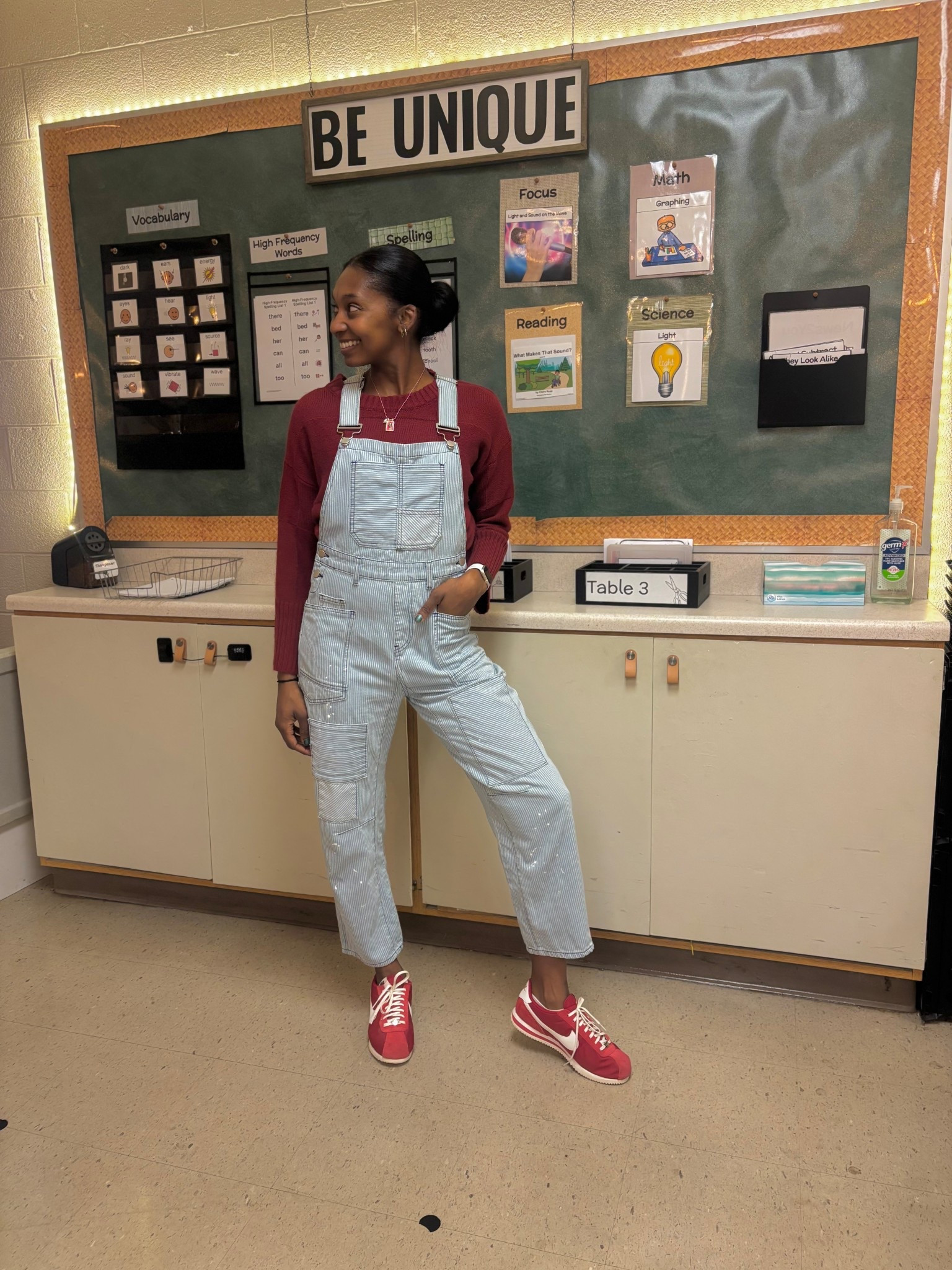 You can’t go wrong with a good pair of overalls! 

#teacher 

#LTKootd