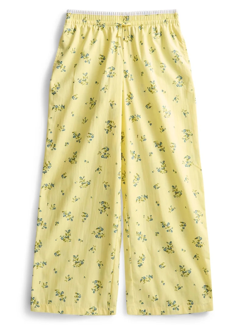 Weekend Academy Girls Cotton Boxer Pants, Sizes 4-18 | Walmart (US)