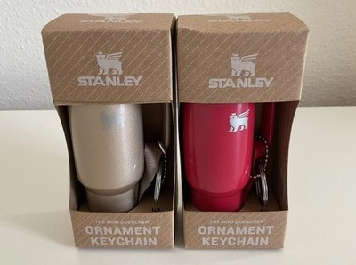 Stanley Water Bottle Keychain Christmas Tree Ornament 2 Pack | eBay US
