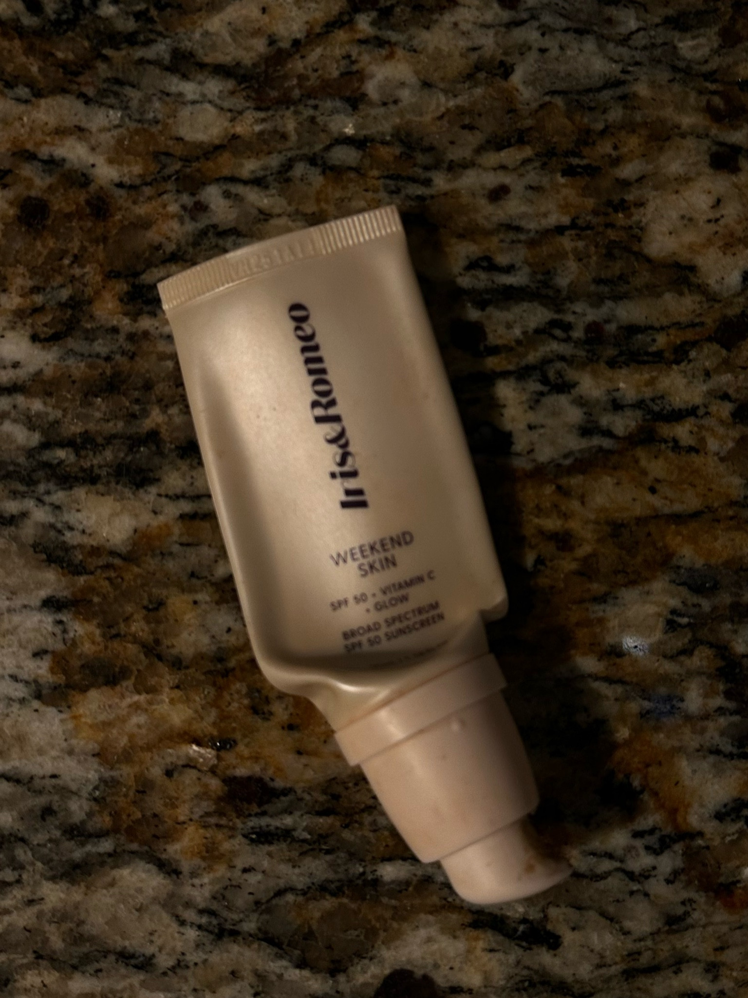 sharing my recent empty! a good everyday slightly tinted moisturizer with spf 50 and vitamin c! i wear this as an everyday no makeup look or layer it as a primer. 

#LTKbeauty