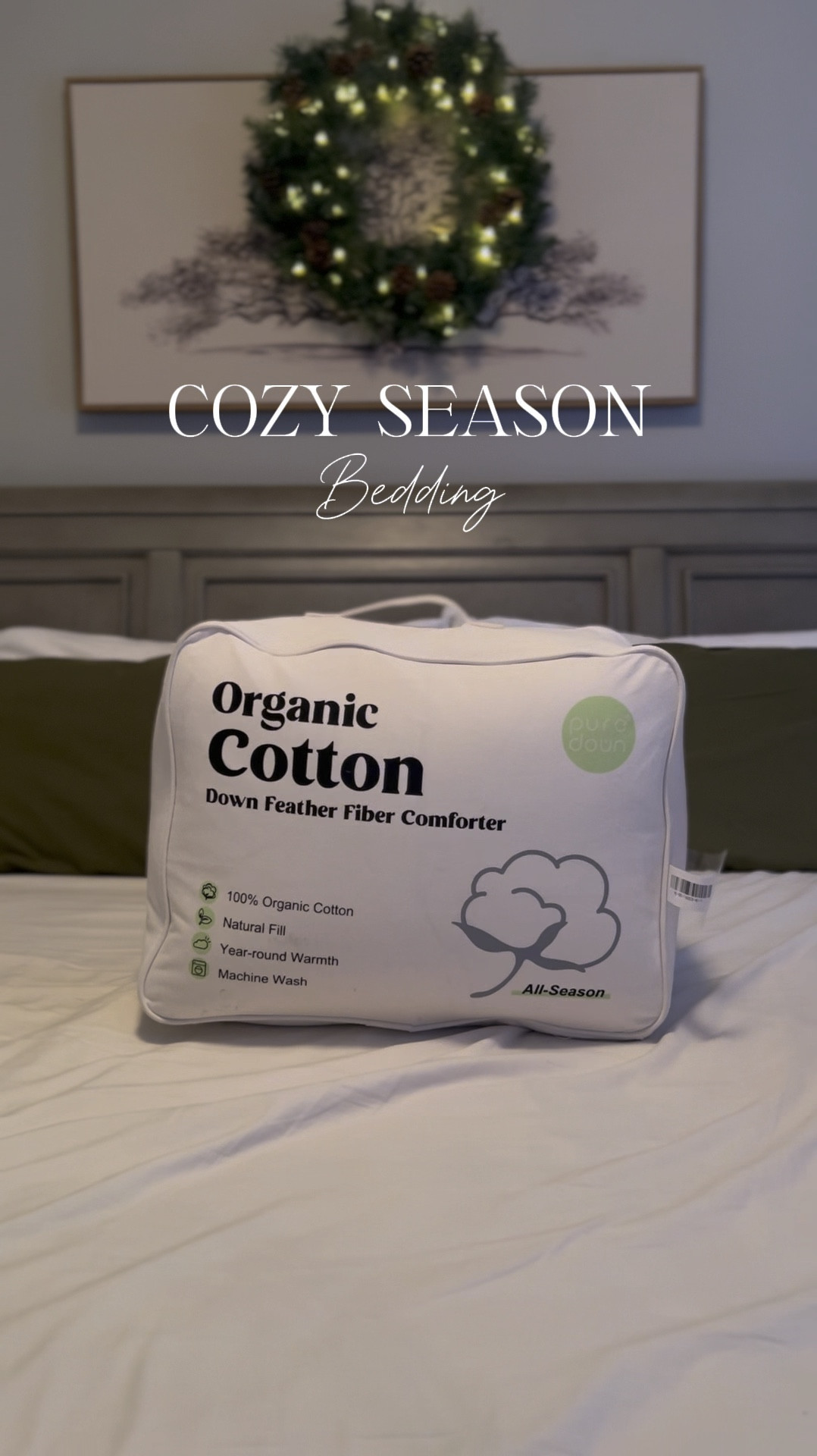 This comforter is so plush and cozy! It’s also lightweight yet warm enough to be used year-round. (Plus is on sale) 🙌🏼

#LTKHome #LTKSeasonal #LTKFindsUnder100