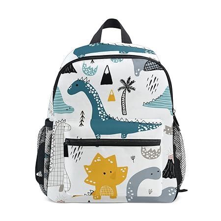 Cute Kids Toddler Backpack Dino Scandinavian Style Children Bag | Amazon (US)