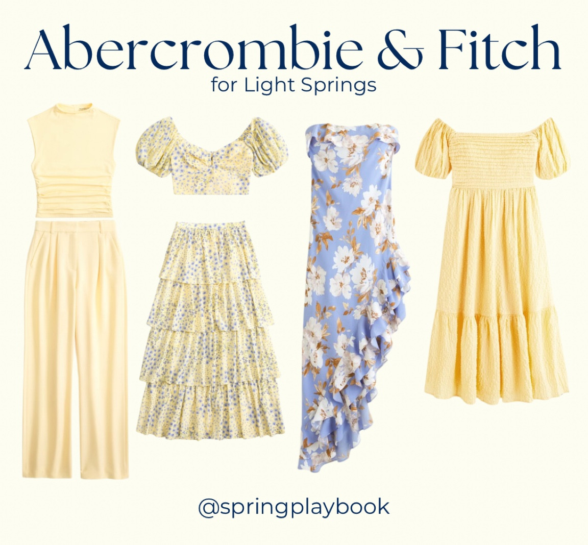 I’m loving all this yellow Abercrombie & Fitch has been been selling! Great for Easter, bridal showers, baby showers, wedddings, and all your Spring events. 

#createdcolorful #createdcolorfulspring #hocspring #tcispring #pcaspring #lightspring #pastelspring

#LTKwedding #LTKfindsunder100 #LTKSpringSale