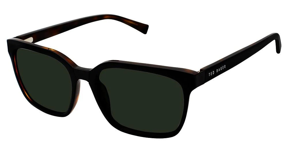 Ted Baker TBM027 Sunglasses BLC - Black Unisex Black Square | Designer Optics