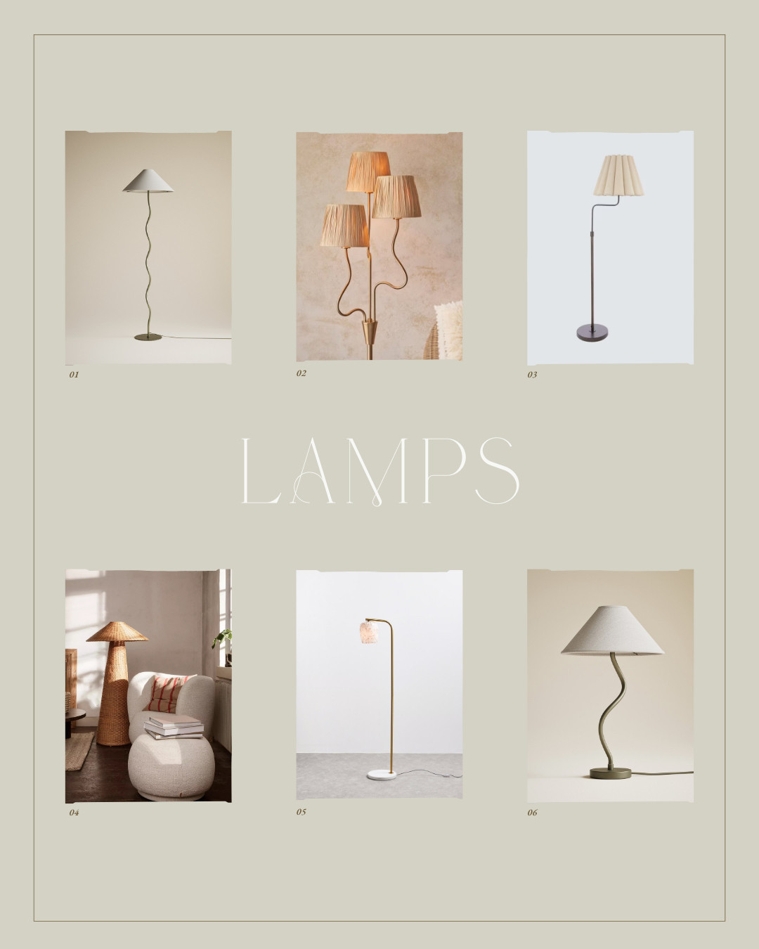 Some of my favourite lamps out there

#lamps #floorlamp #goldlamp 

 