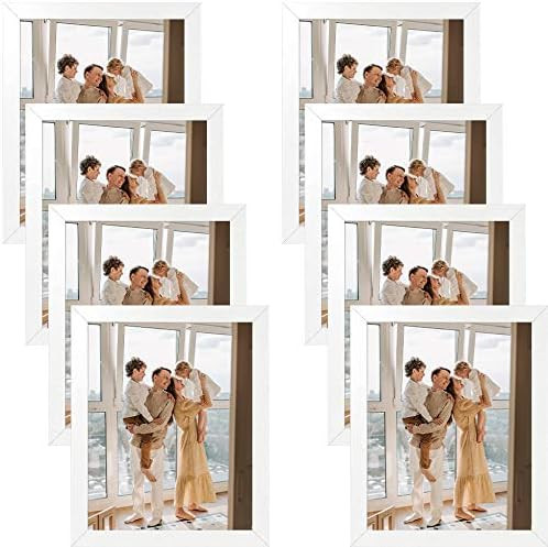 Golden State Art 8 x 10 Picture Frames Set of 8, Gallery Wall Frame Set Collage, Thin Tabletop Fa... | Amazon (US)