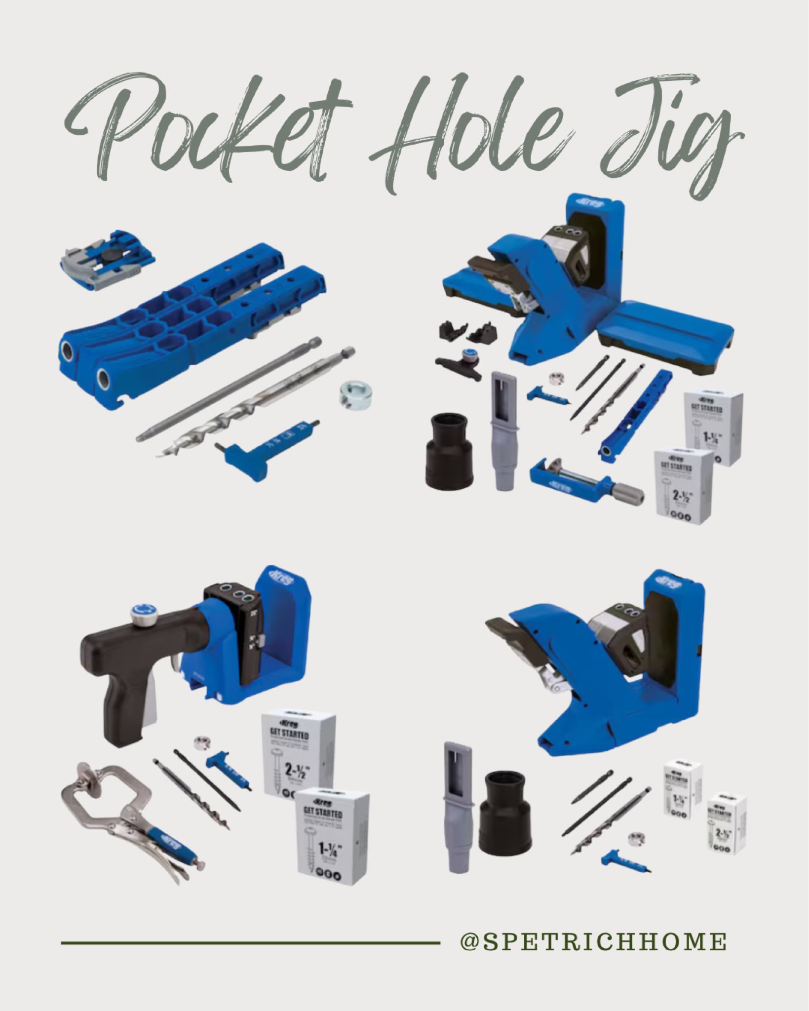 Pocket Hole Jigs are so much fun! They level up any project by making it look more professional and polished. There are several different styles and levels depending on how much you want to spend. 

#LTKActive #LTKHome #LTKU