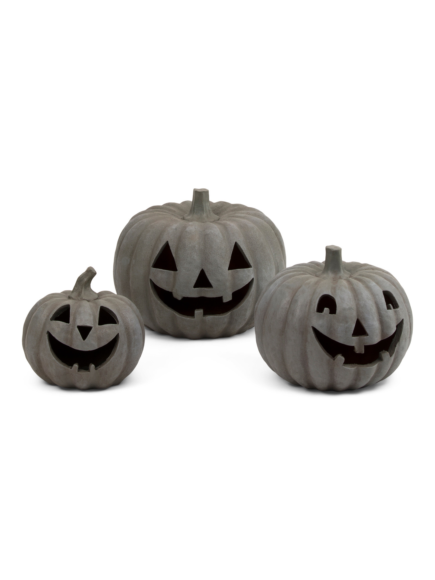 3pk Outdoor Safe Stack Jack O Lantern Decor | TJ Maxx