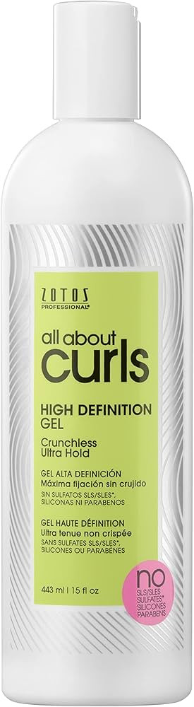 All About Curls High Definition Gel Free of SLS SLES Sulfates, Silicones and Parabens Color-Safe,... | Amazon (CA)