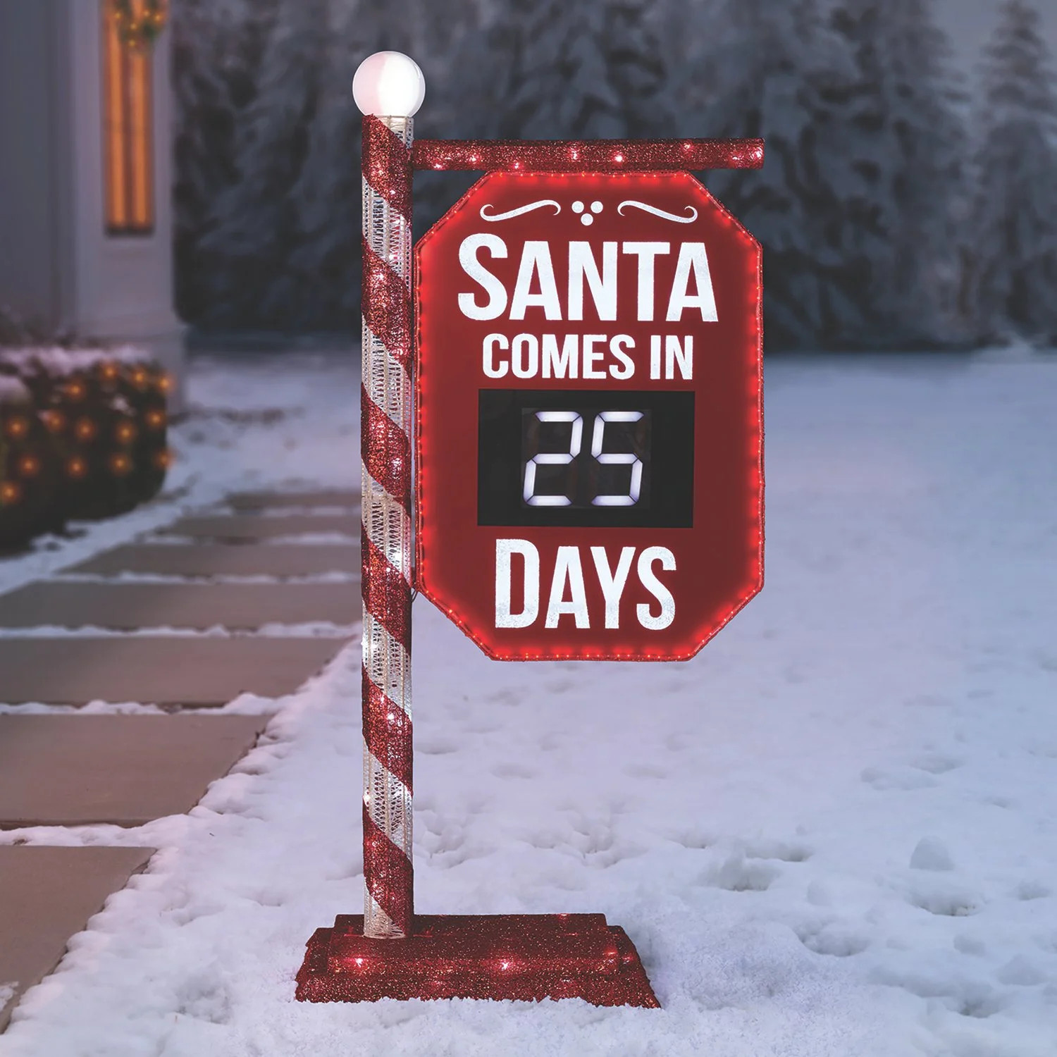 Member's Mark  Member's Mark 5' Pre-Lit Santa Countdown Calendar (No ratings yet)|Write a reviewI... | Sam's Club