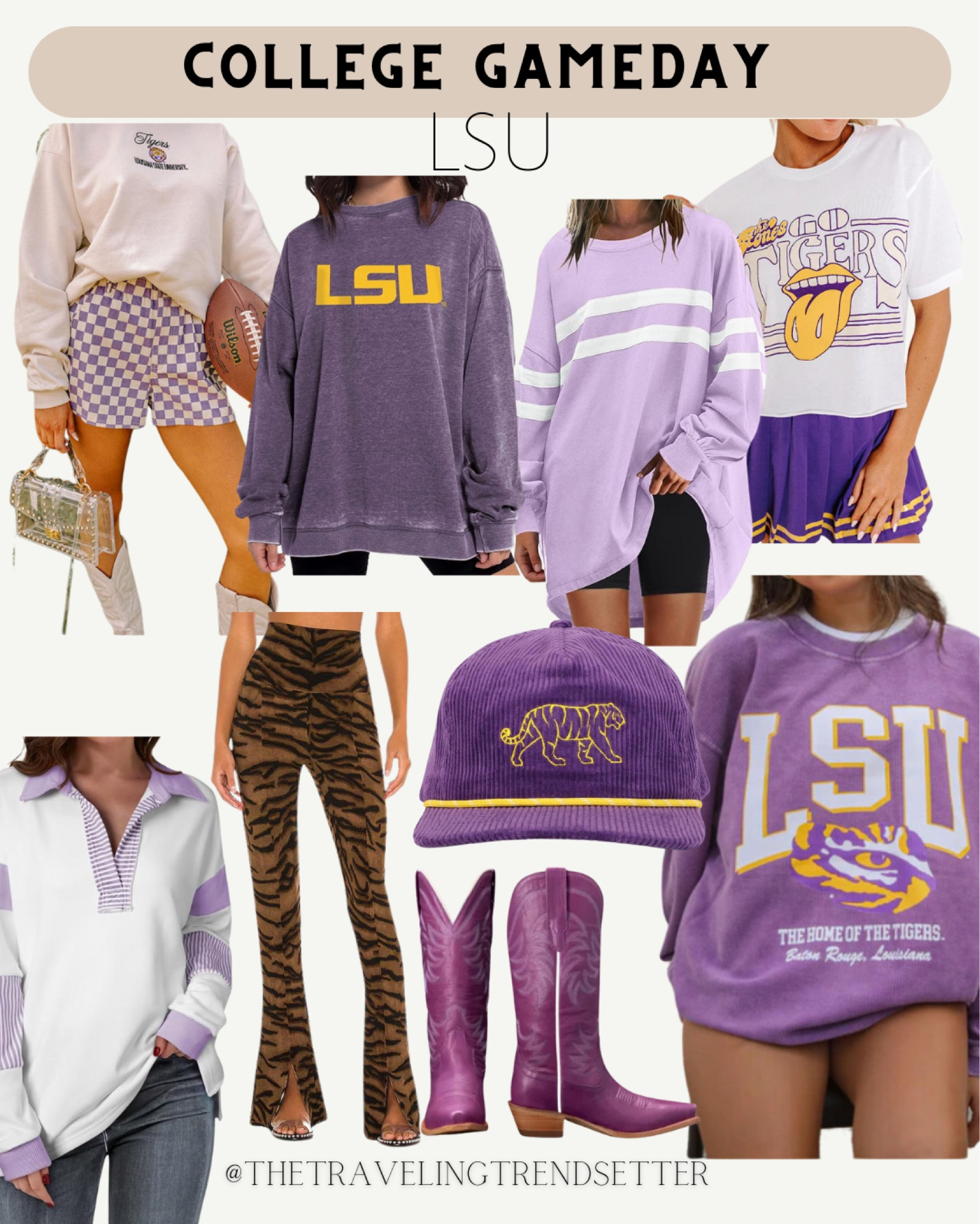  College game day - LSU - football - causal sweatshirt - crewneck sweatshirt 

#LTKFindsUnder100 #LTKFindsUnder50 #LTKStyleTip