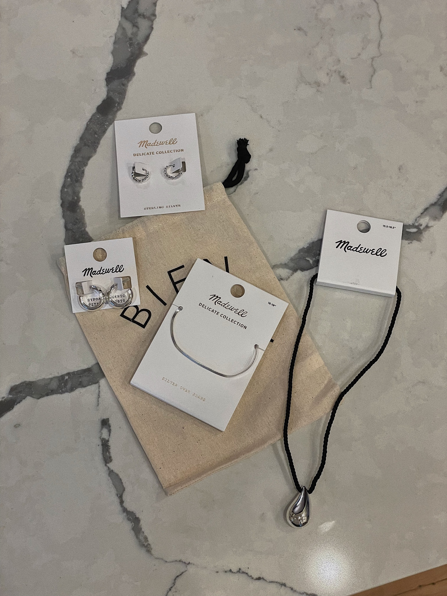 silver jewelry staples from Madewell🩶💍✨

#LTKSale #LTKfindsunder100 #LTKworkwear