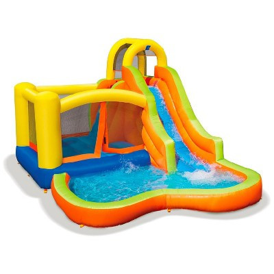 Banzai Sun 'N Splash Fun Kids Inflatable Bounce House & Water Slide Splash Park | Target