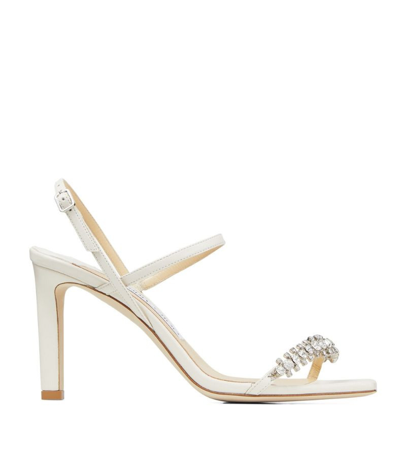 Jimmy Choo Meira 85 Embellished Sandals | Harrods