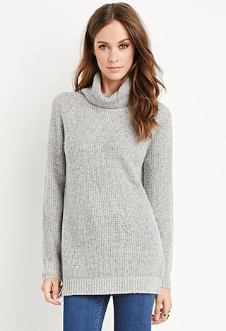 Heathered Turtleneck Sweater | Forever 21 (US)