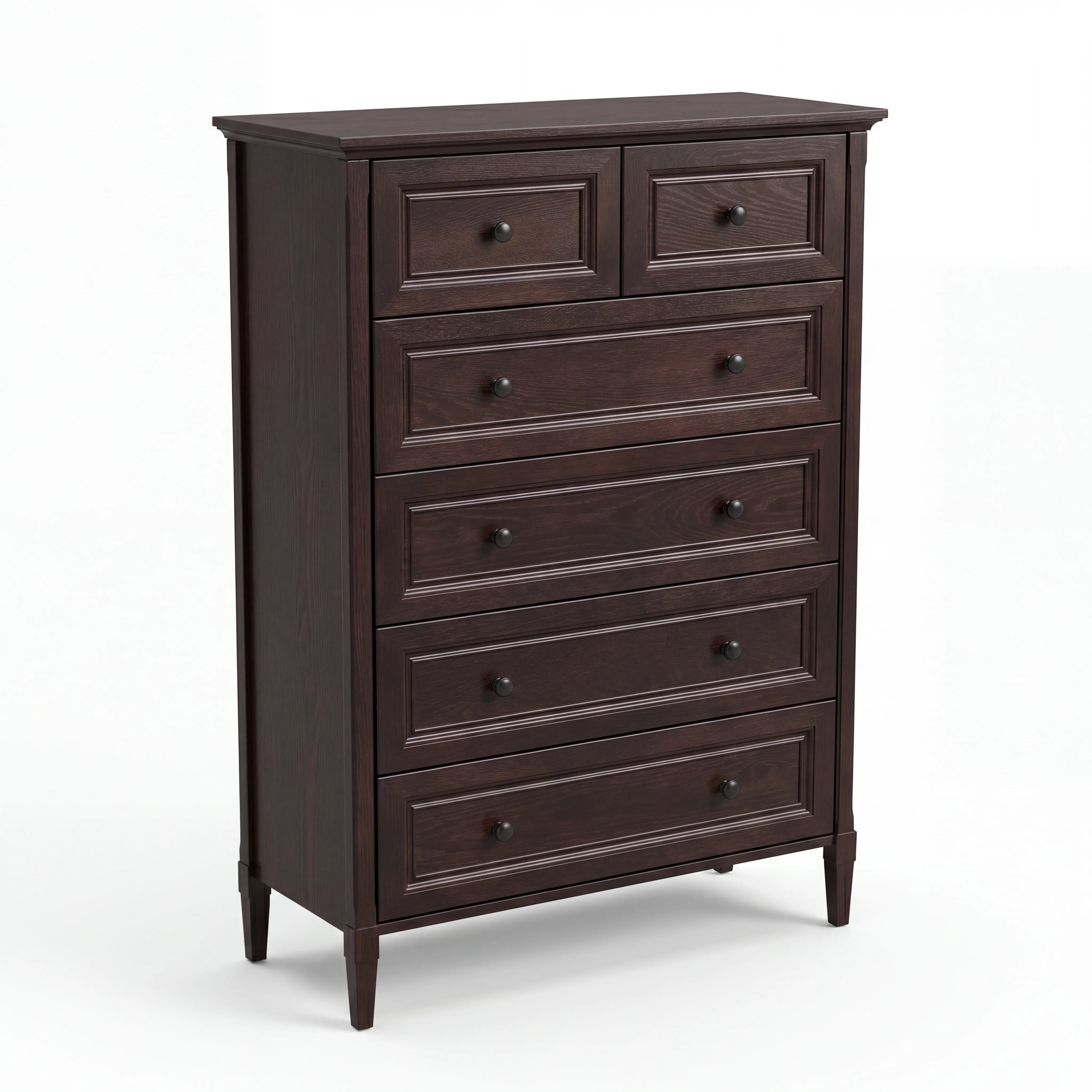 6-Drawer Dresser Bedroom Storage Modern Wood Chest | Wayfair North America
