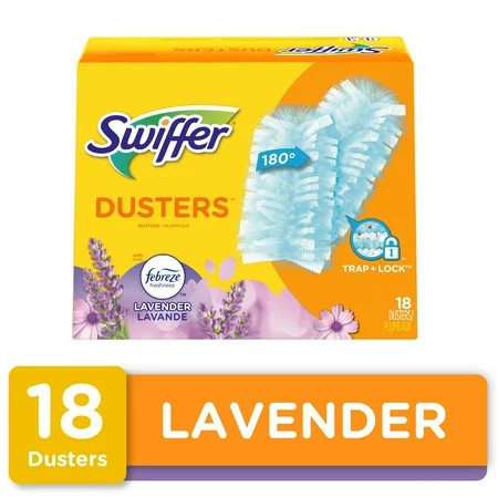 Swiffer Dusters Refill for Cleaning Feather & Microfiber Duster Alternative Lavender 18ct | Walmart (US)