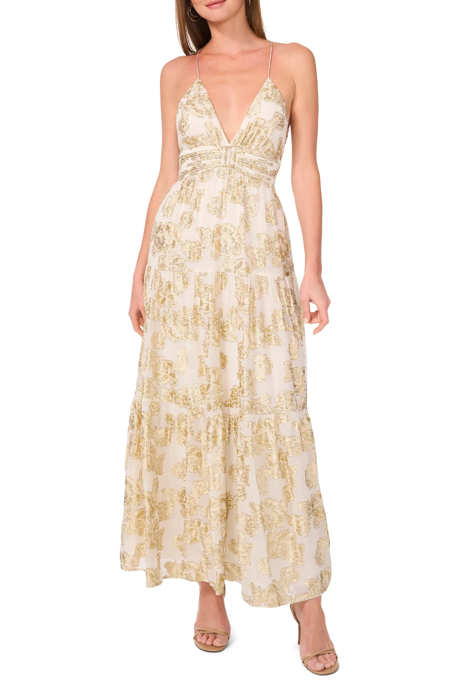 Liora Metallic Sundress (Women) | Nordstromrack | Nordstrom Rack