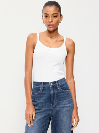 Pointelle Cami Tank Top | Old Navy (US)