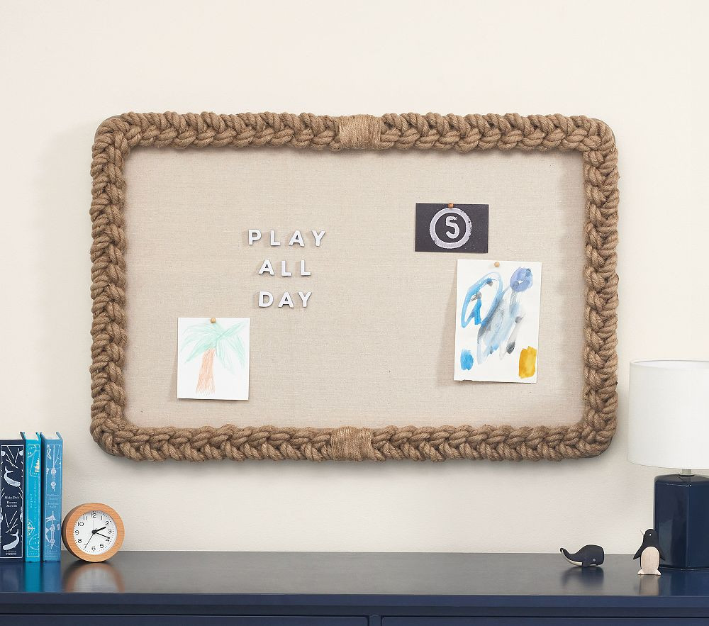 Braided Rope Pinboard (36" x 24") | Pottery Barn Kids