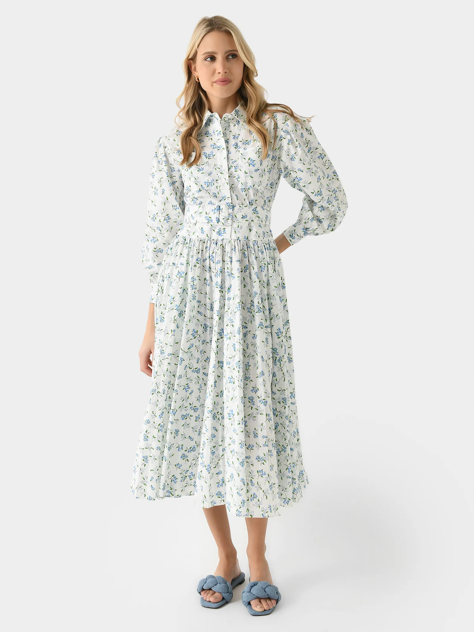 HUNTER BELL
                      
                     Women's Randolph Dress | Saint Bernard