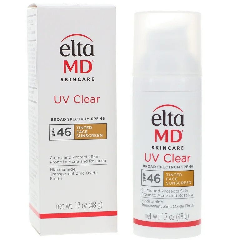 Elta MD UV Clear SPF 46 Tinted Broad Spectrum Facial Sunscreen 1.7 oz | Walmart (US)
