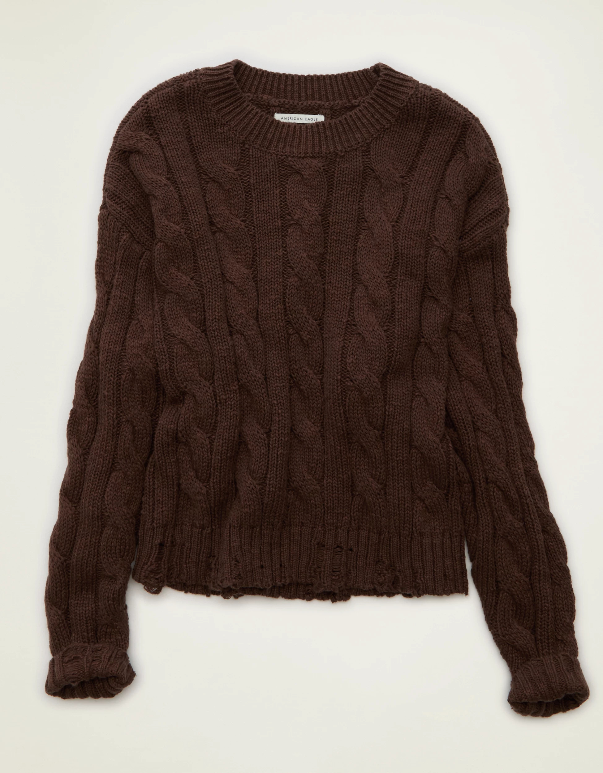 AE Cable Knit Sweater | American Eagle Outfitters (US & CA)