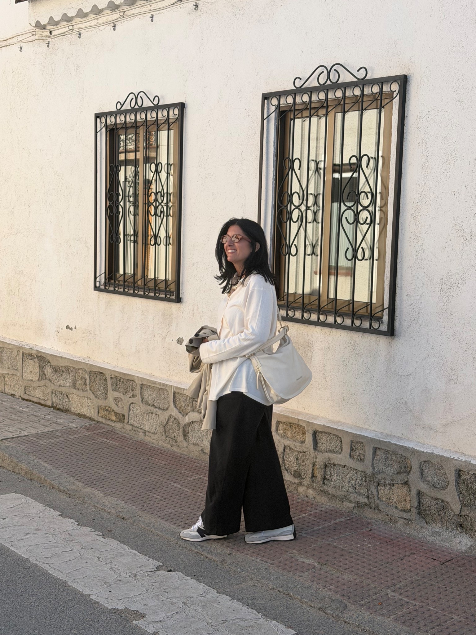 Exploring Madrid 
I’m 5’6” and 159 lbs. Wearing my regular size medium in top and pants. 

#springbreak #spain 