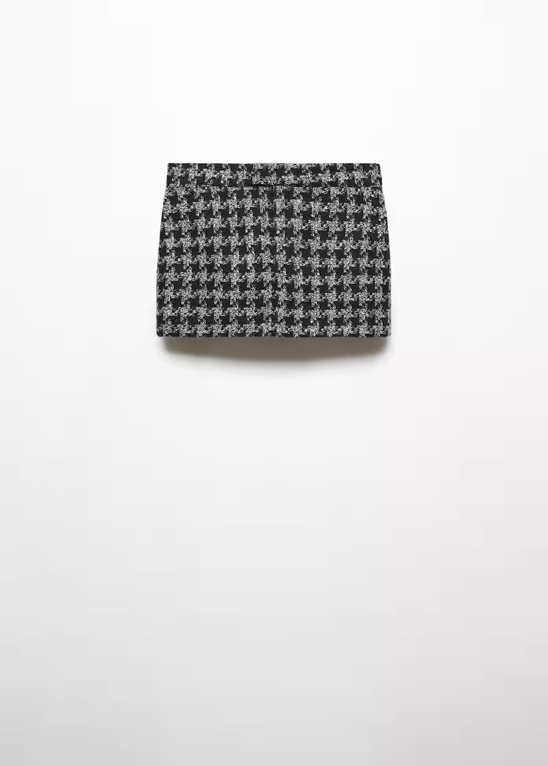 Search: Tweed houndstooth skirt (2) | Mango USA | MANGO (US)