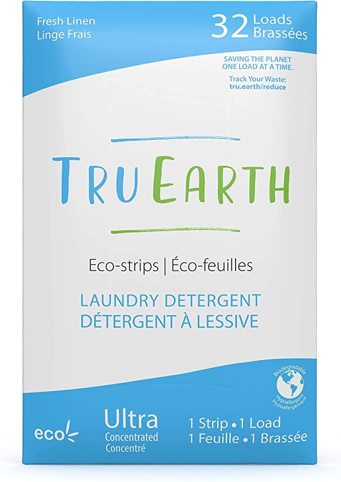 Tru Earth Hypoallergenic, Eco-friendly & Biodegradable Plastic-Free Laundry Detergent Sheets/Eco-... | Amazon (US)