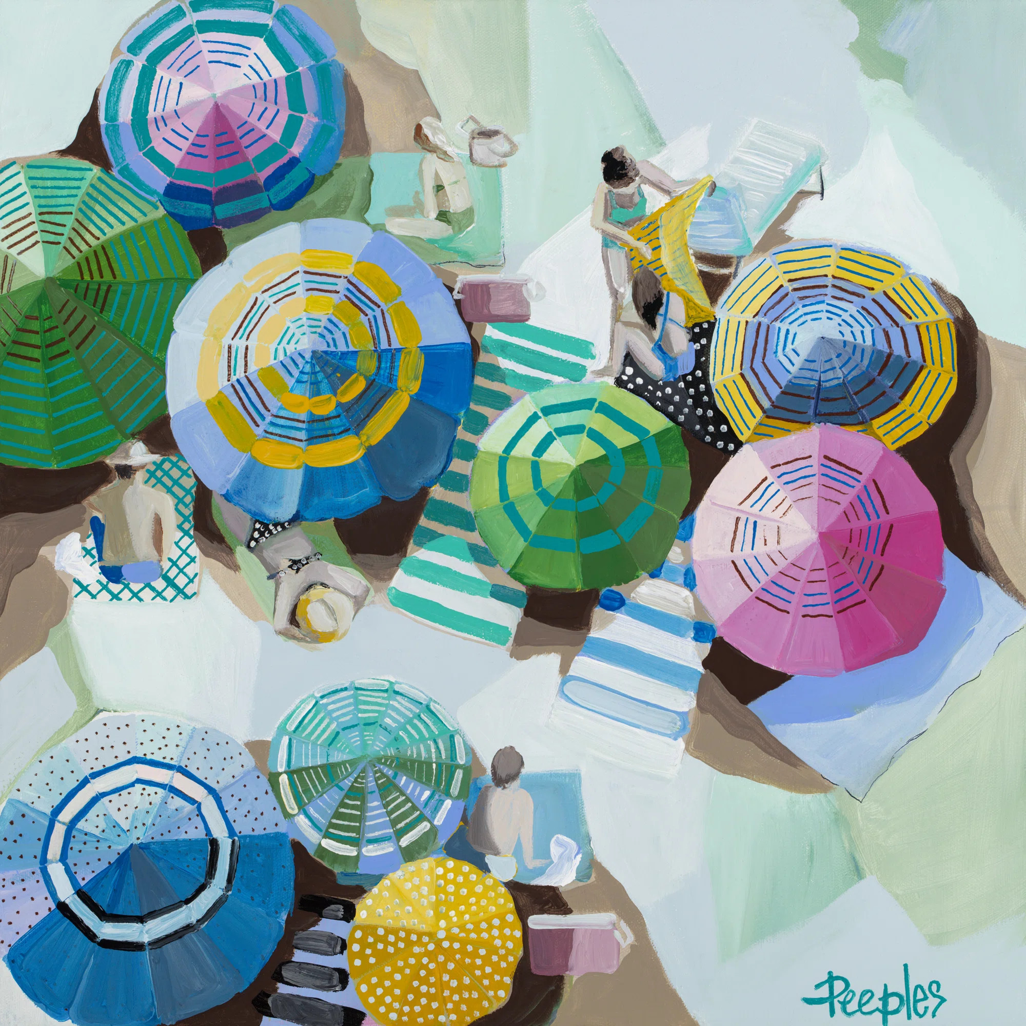 Highland Dunes " Margarita Sands " by Nicki Peeples Painting Print | Wayfair | Wayfair North America