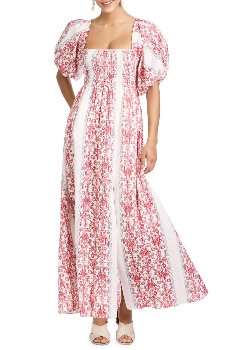 Sachin & Babi Balloon Sleeve Cotton Maxi Dress | Nordstrom | Nordstrom