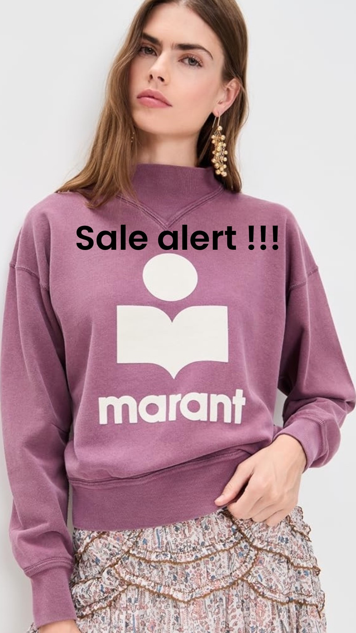 so many pieces on major sale today - Isabel Marant sweatshirt, skirts, tops, sweaters #ltkstyle #ltkstyletip 

Fall sale, fall style fall outfit, winter sale, winter outfit winter style, Black Friday sale

#LTKSeasonal #LTKCyberWeek #LTKSaleAlert