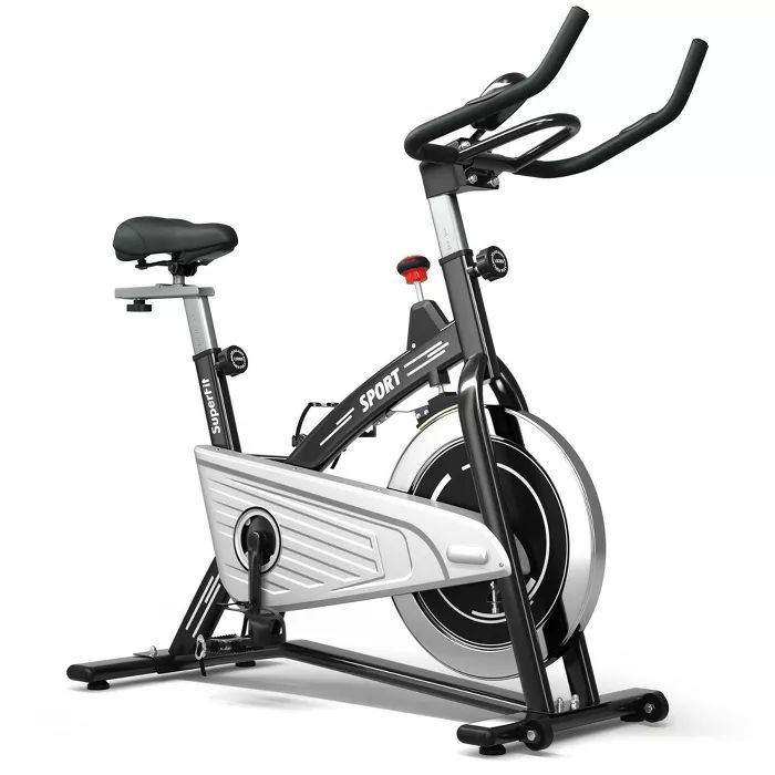 Costway 30Lbs Stationary Training Bike Exercising Bicycle W/Monitor Gym | Target