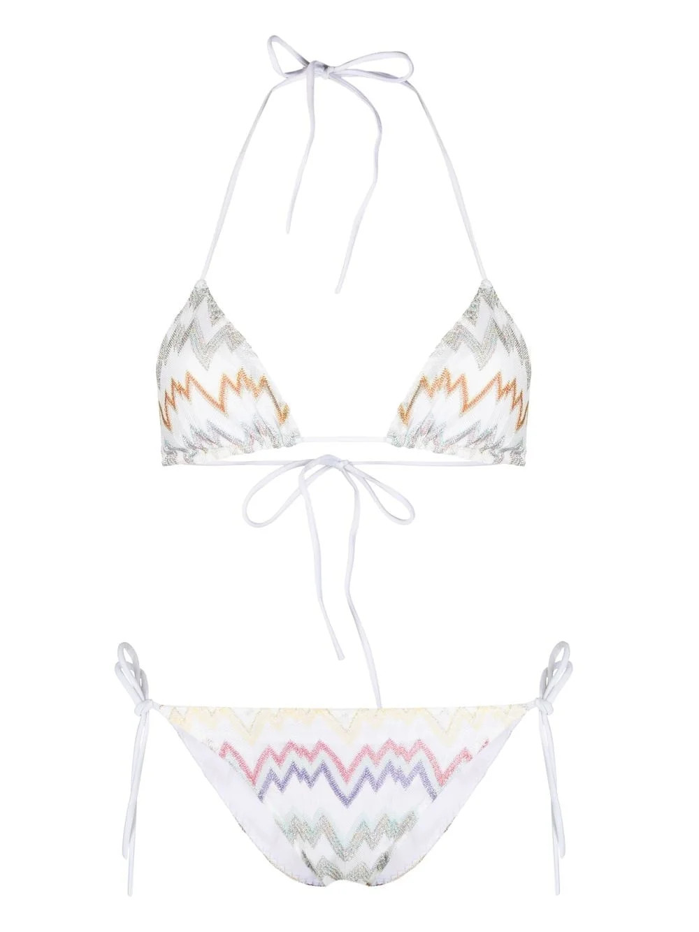 Missoni Zig-Zag Woven Bikini Set | Cettire Global