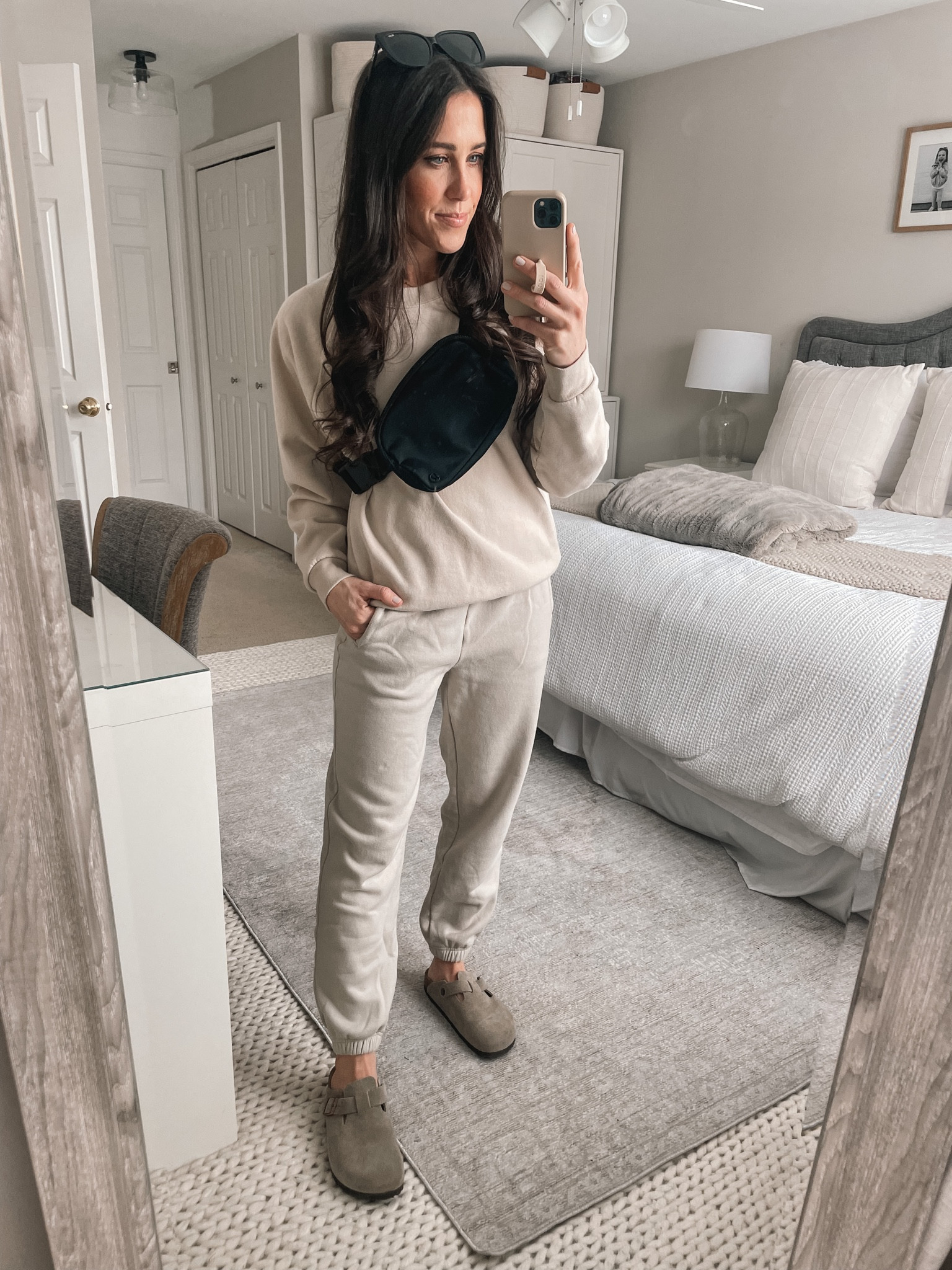 Gap sweatshirt -small
Joggers-XS
Birkenstock Clogs

#LTKSeasonal #LTKstyletip #LTKFind