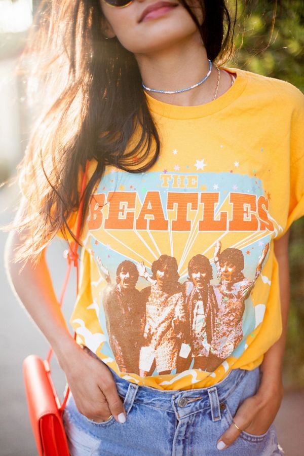 Junk Food Retro Beatles Tee | Urban Outfitters (US and RoW)