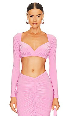 Cropped Sweetheart Top
                    
                    Norma Kamali | Revolve Clothing (Global)