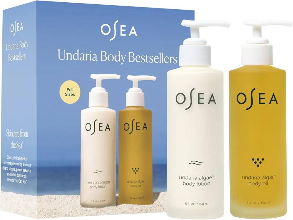 OSEA Undaria Body Bestsellers Full Size Set – Includes Undaria Algae Body Oil 5oz & Undaria Alg... | Amazon (US)