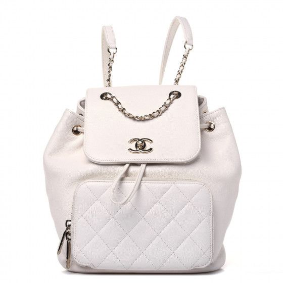 CHANEL

Caviar Quilted Business Affinity Backpack White | Fashionphile