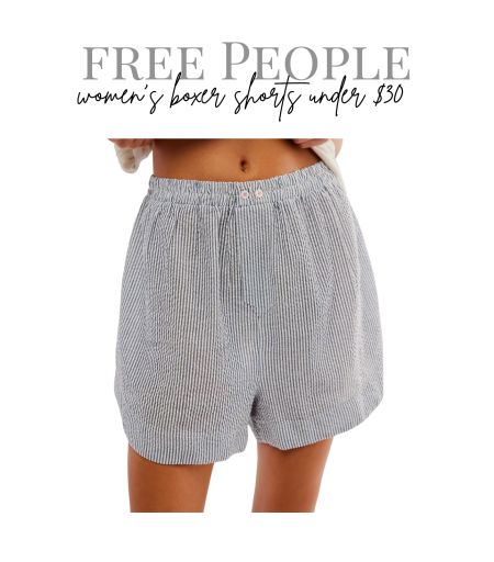 Free people womens boxers 

#LTKOver40 #LTKFindsUnder50 #LTKStyleTip