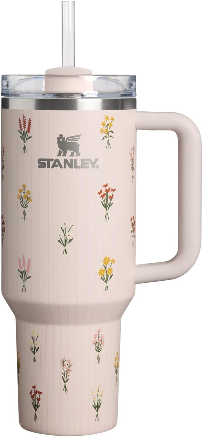 STANLEY Quencher H2.0 Tumbler with Handle and Straw | Cup Holder Compatible | Insulated Stainless... | Amazon (US)