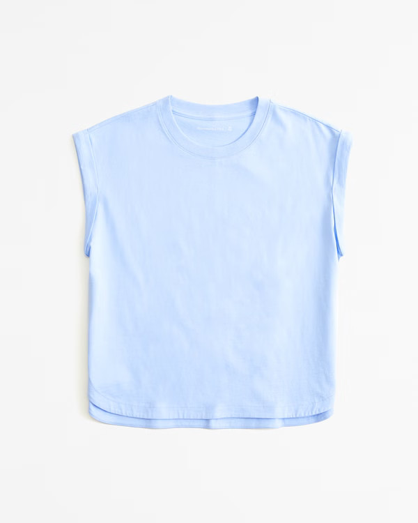 Easy Premium Polished Tee | Abercrombie & Fitch (US)