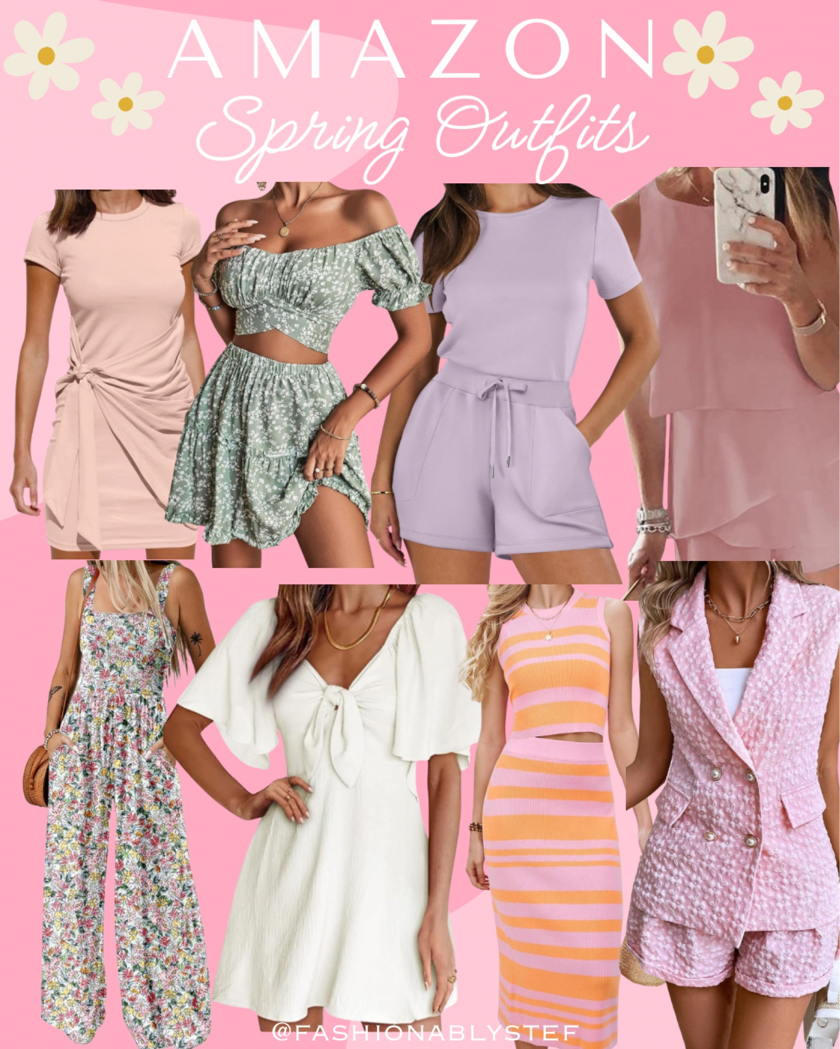 Spring Outfit 🌸🌷

Amazon spring outfit, spring dress, white dress, floral outfit, two piece outfit, two piece set, jumpsuit, Amazon dress, sleeveless blazer



#LTKstyletip #LTKSeasonal #LTKfindsunder50